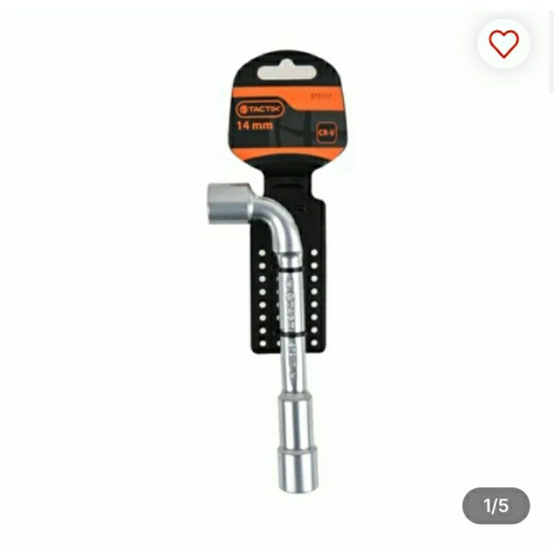 Tactix Kunci Sok L 14 Mm - Silver