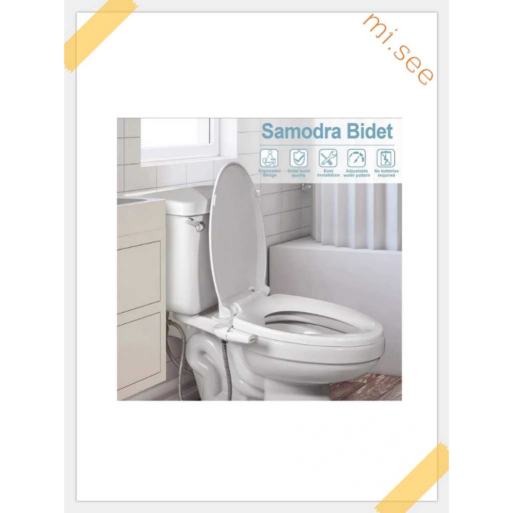 Samodra Semprotan Kloset Duduk Shower Bidet 2 Hole 2 Mode Right Hand