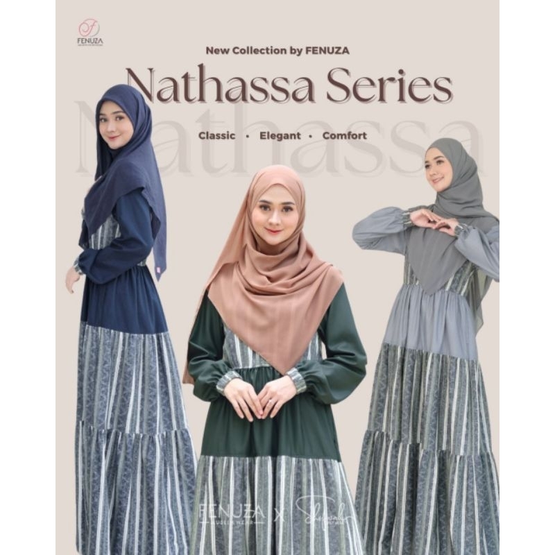 NATHASSA DRESS BY FENUZA MUSLIM WEAR