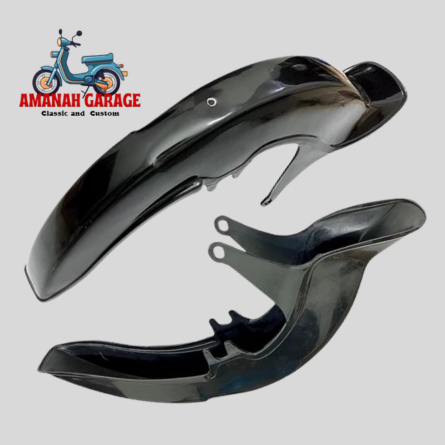 Spakbor slebor depan suzuki fr80 FR 80 plastik hitam