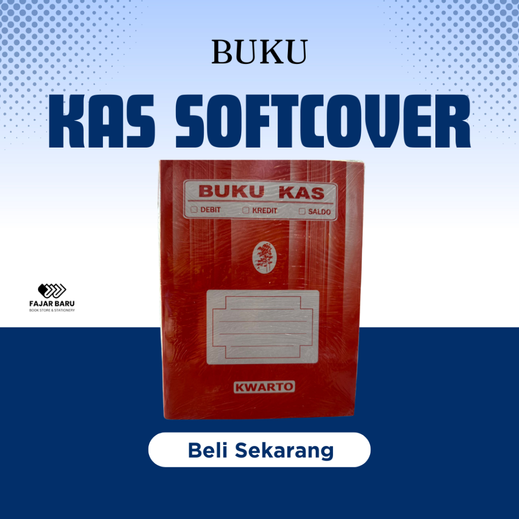 

BUKU KAS A5 KWARTO SOFTCOVER / BUKU KAS KOLOM
