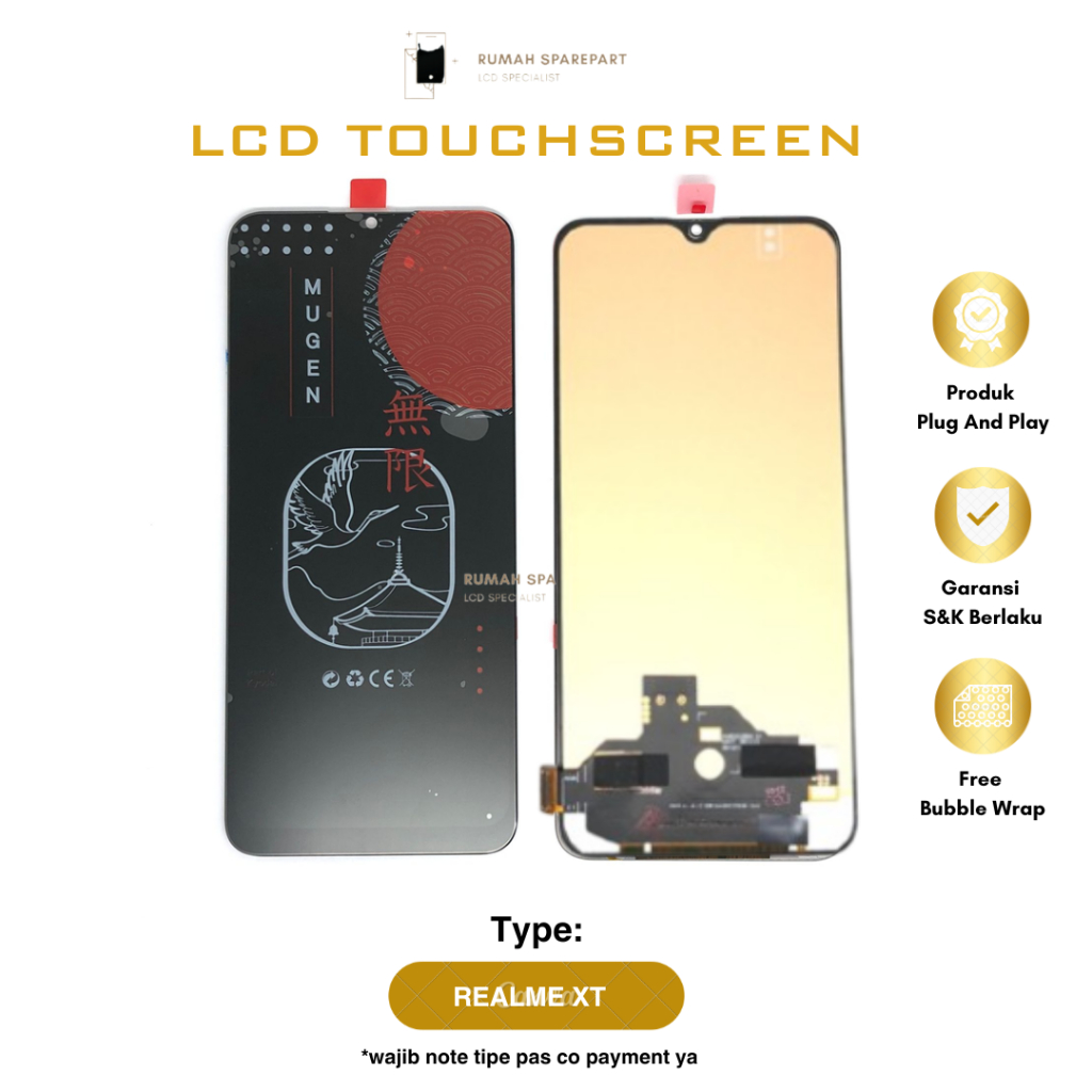 LCD + Touchscreen Realme XT Ori - Fullset
