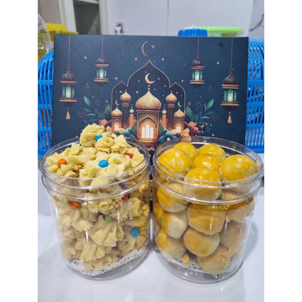 

L- Camilan KUE SEMPRIT & NASTAR 600ML / 355g - Special Idul Fitri Cemilan Gurih Dan Enak 2025 Untuk Keluarga Family Time Selamat Hari Raya