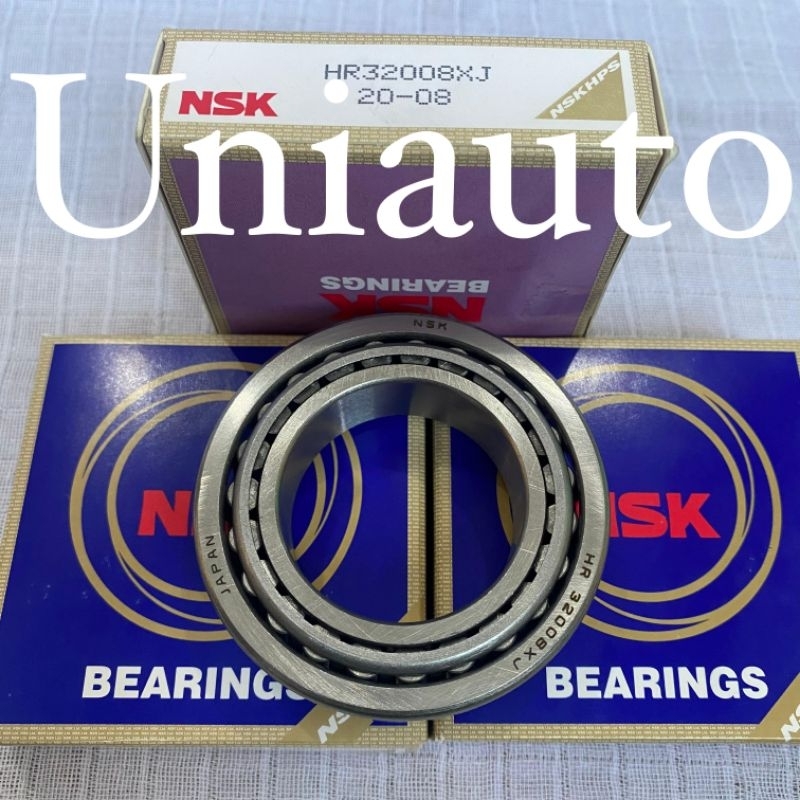 BEARING 32008 Laher Lahar 32008 XJ 32008XJ NSK RODA DEPAN LUAR F70 TAFT GT