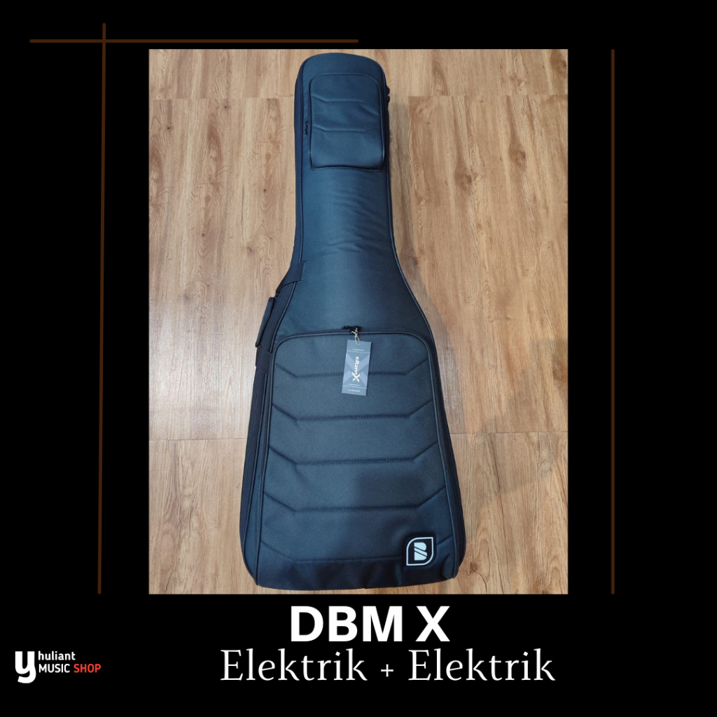 DBM X case Gigbag Dual Kompartemen For Electric Guitar