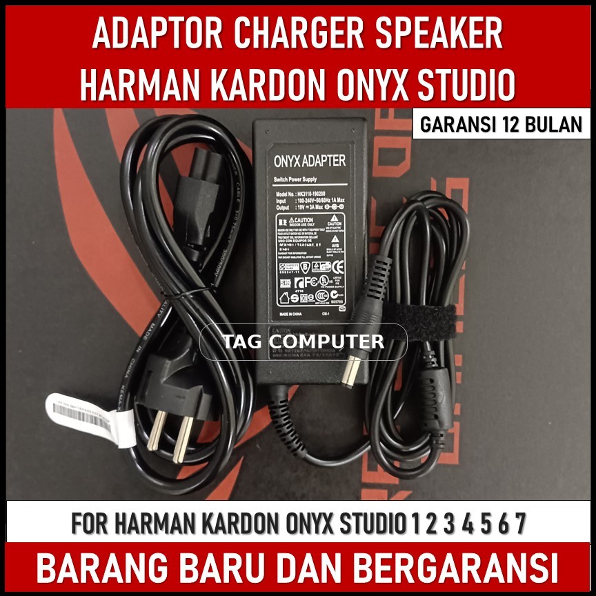 ADAPTOR CHARGER SPEAKER HARMAN KARDON ONYX STUDIO 3 SERIES