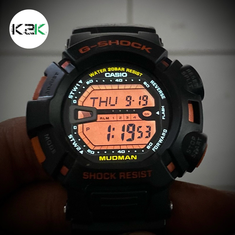 jam casio G-shock mudman g-9000Mx original