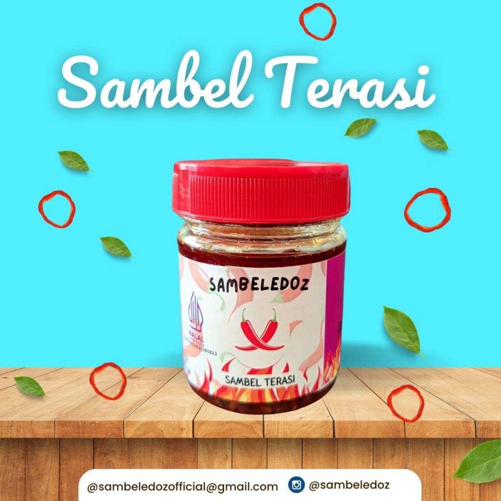 

Sambeledoz - Sambal Terasi Sambel Fresh Terasi dengan Kemasan 100 gram Best Seller