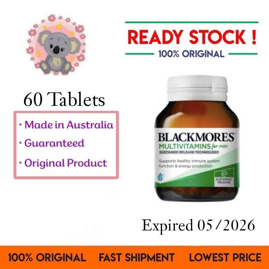 Blackmores Multivitamin Men 60 Tablet Multi vitamin