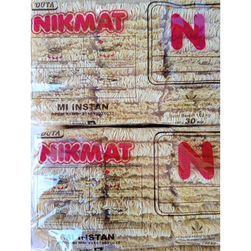 

Mie Loss Nikmat isi 30