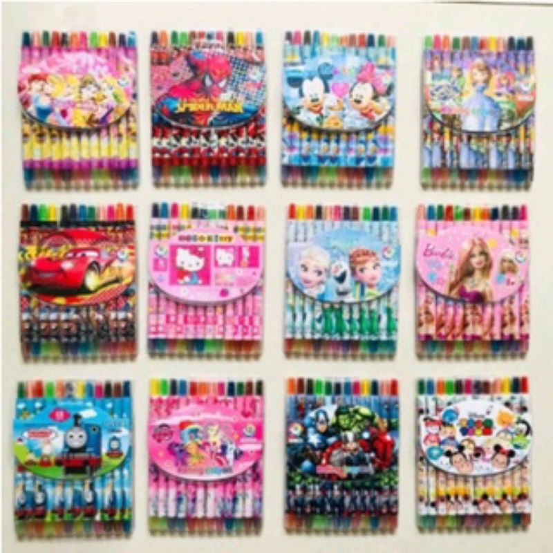 

Crayon Putar 12 Warna Panjang / Pendek / Crayon Putar Fancy / Crayon Putar Murah / Twist Crayon Motif