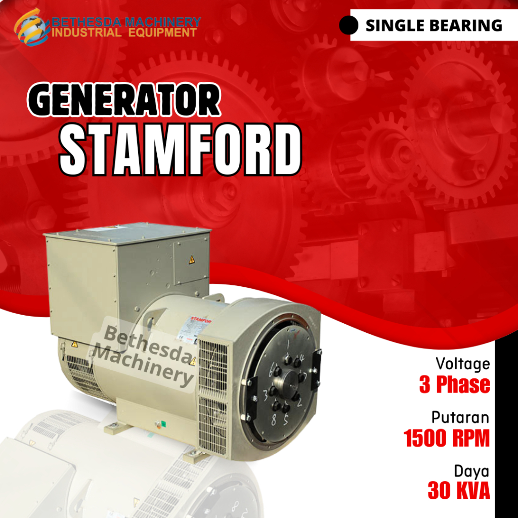 Alternator Genset Stamford 30Kva - 30 Kva 3 Phase