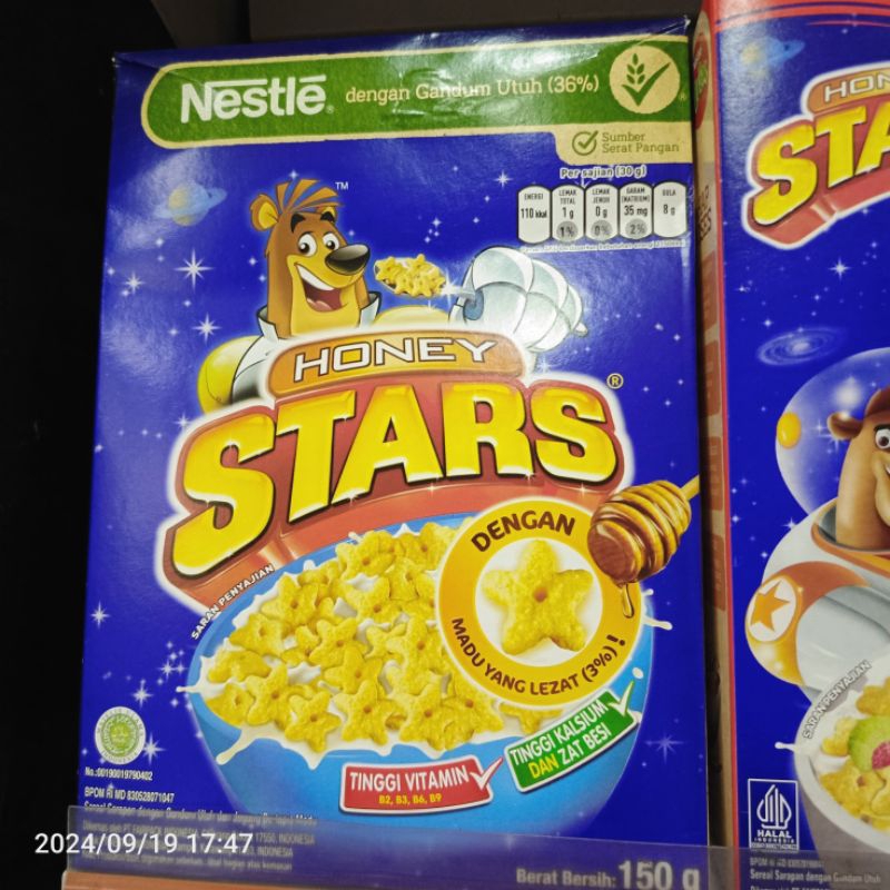 

Nestle honeystars madu 150gr box