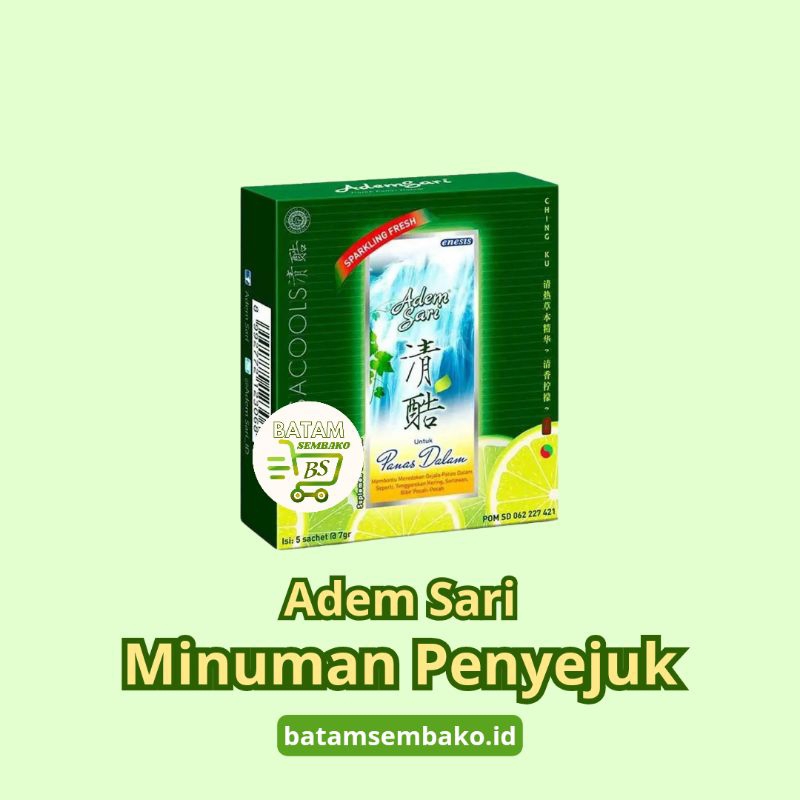 

Adem Sari Minuman Penyejuk 5X7g