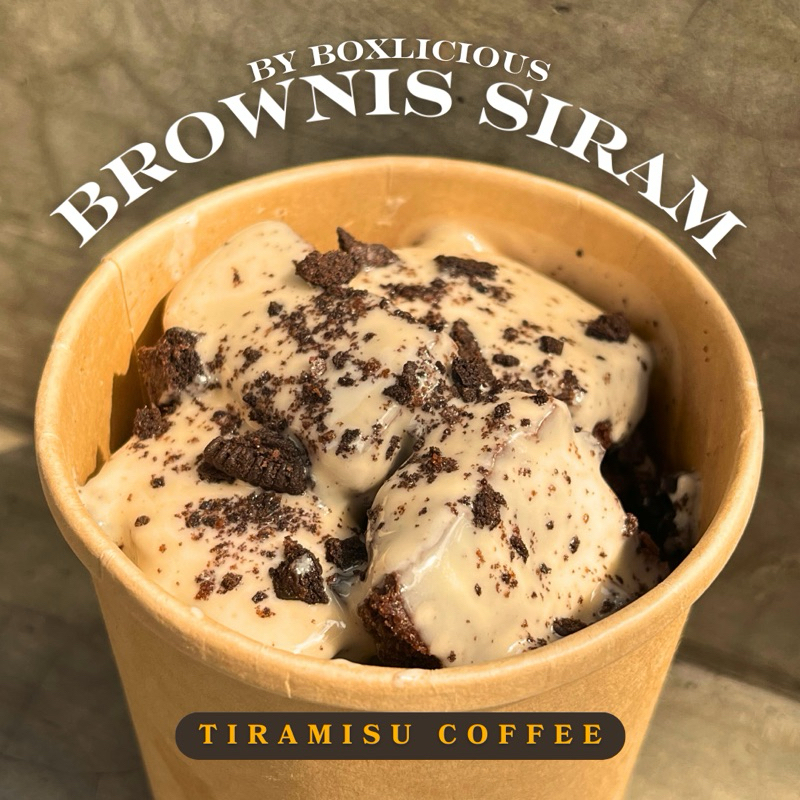 

Fudgy Brownies Bites | Siram Tiramisu Coffee | by Boxlicious