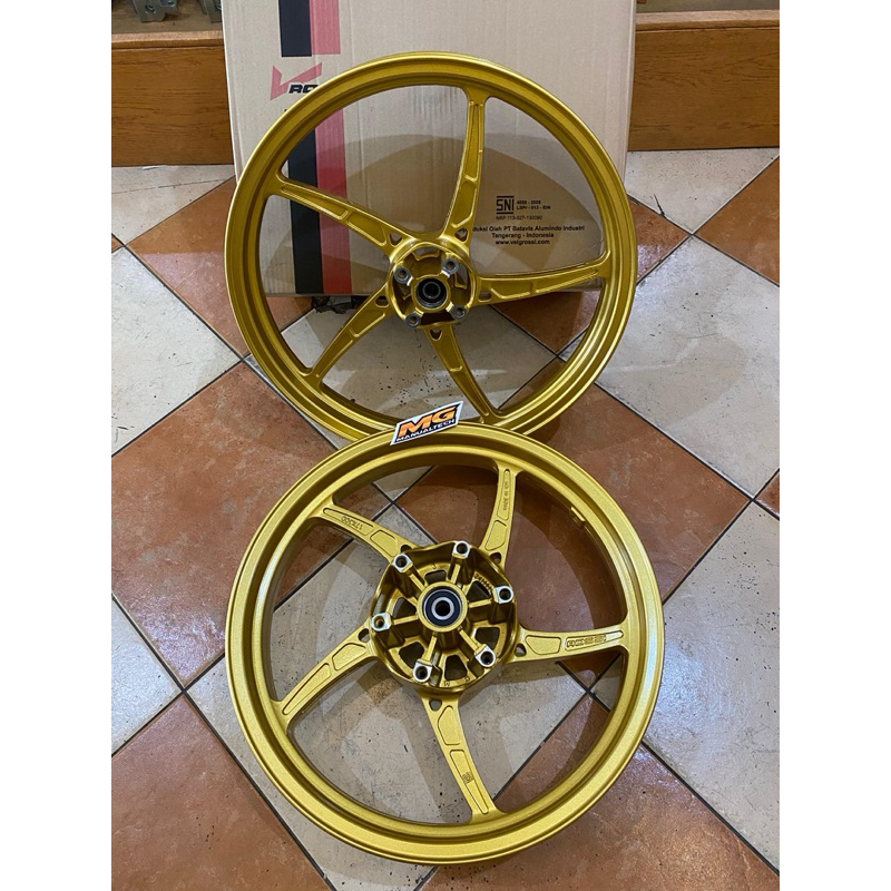 Velg Racing V Rossi Sprint Mamba Ninja 150 R RR SS Model Oz Gold