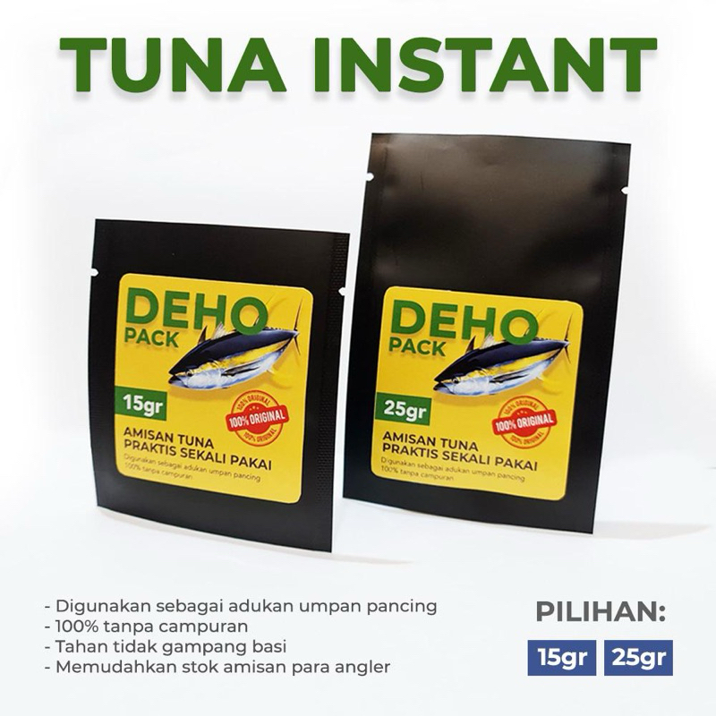 Deho Sachet Pack Amisan Tuna Instan