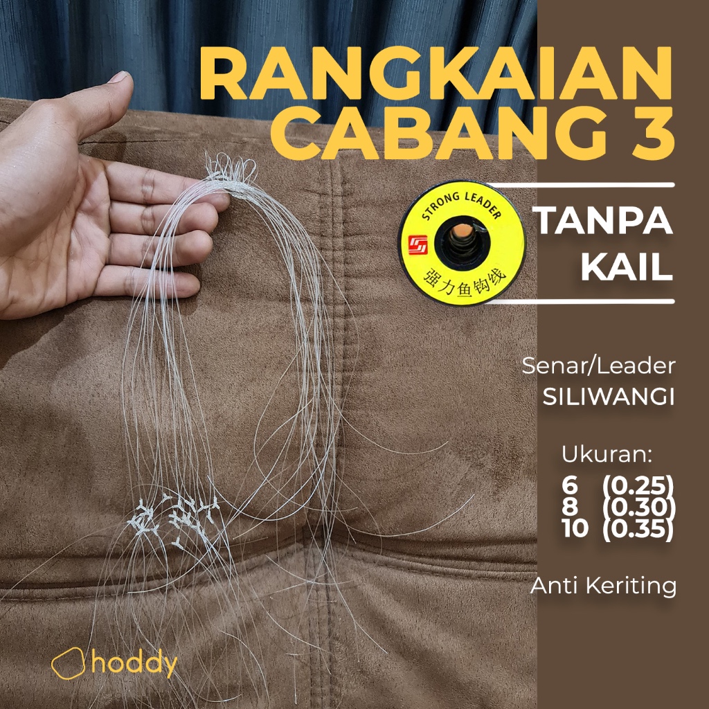 Rangkaian Senar Tanpa Kail Cabang 3 - Senar Siliwangi