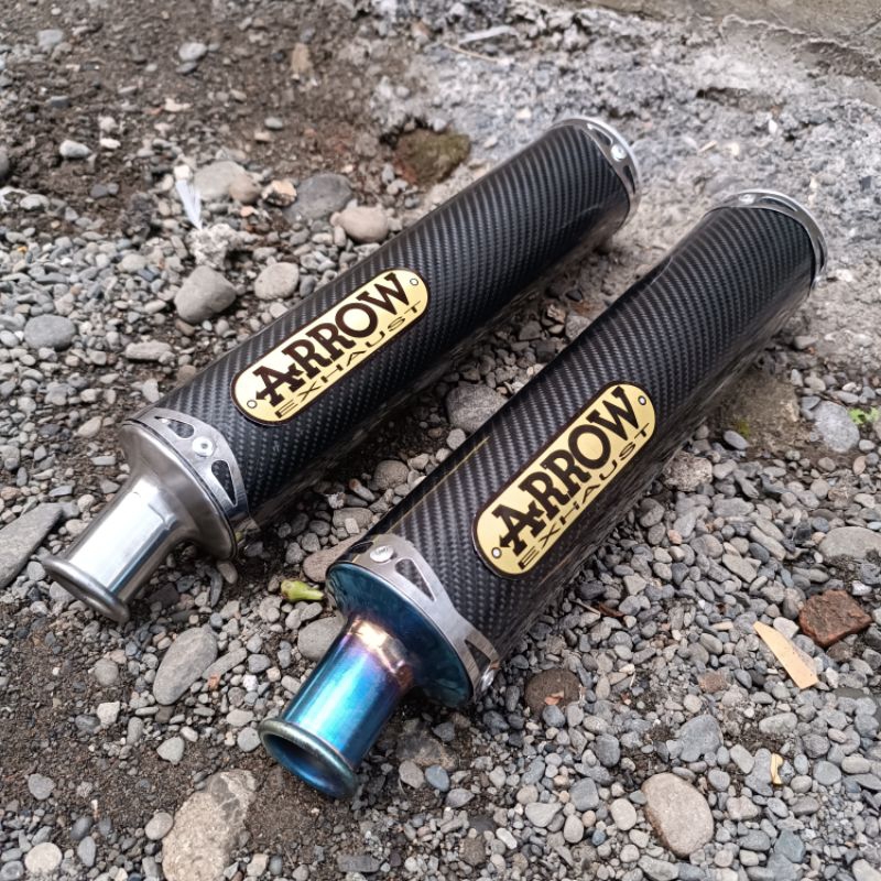 Silincer knalpot Arrow Carbon Ninja  R RR 2tak