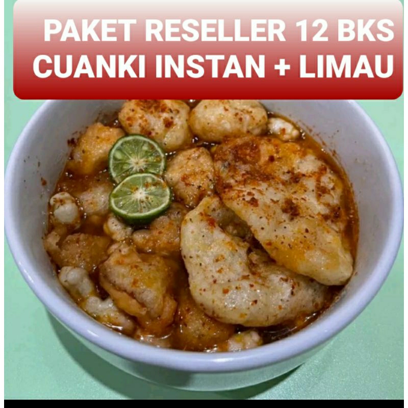 

Paket Reseller 12 Bungkus Cuanki Instan + Jeruk Limau