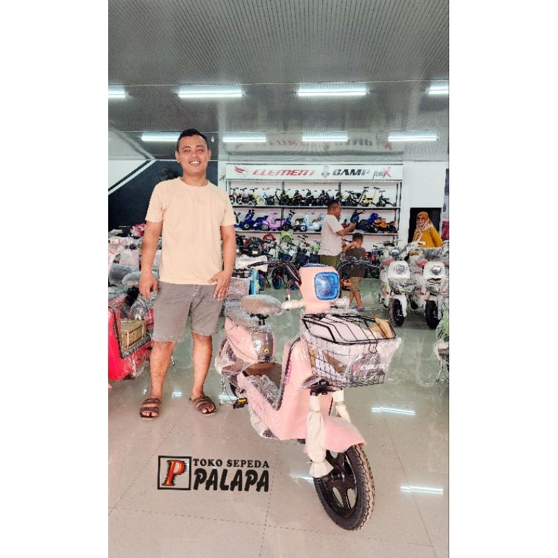 Sunrace EVOLITE SMASH - Sepeda Listrik Hemat Energi dengan Kapasitas 45 km