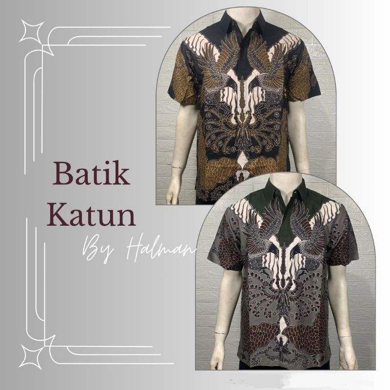 BATIK PRIA KATUN HALMAN PREMIUM 8396