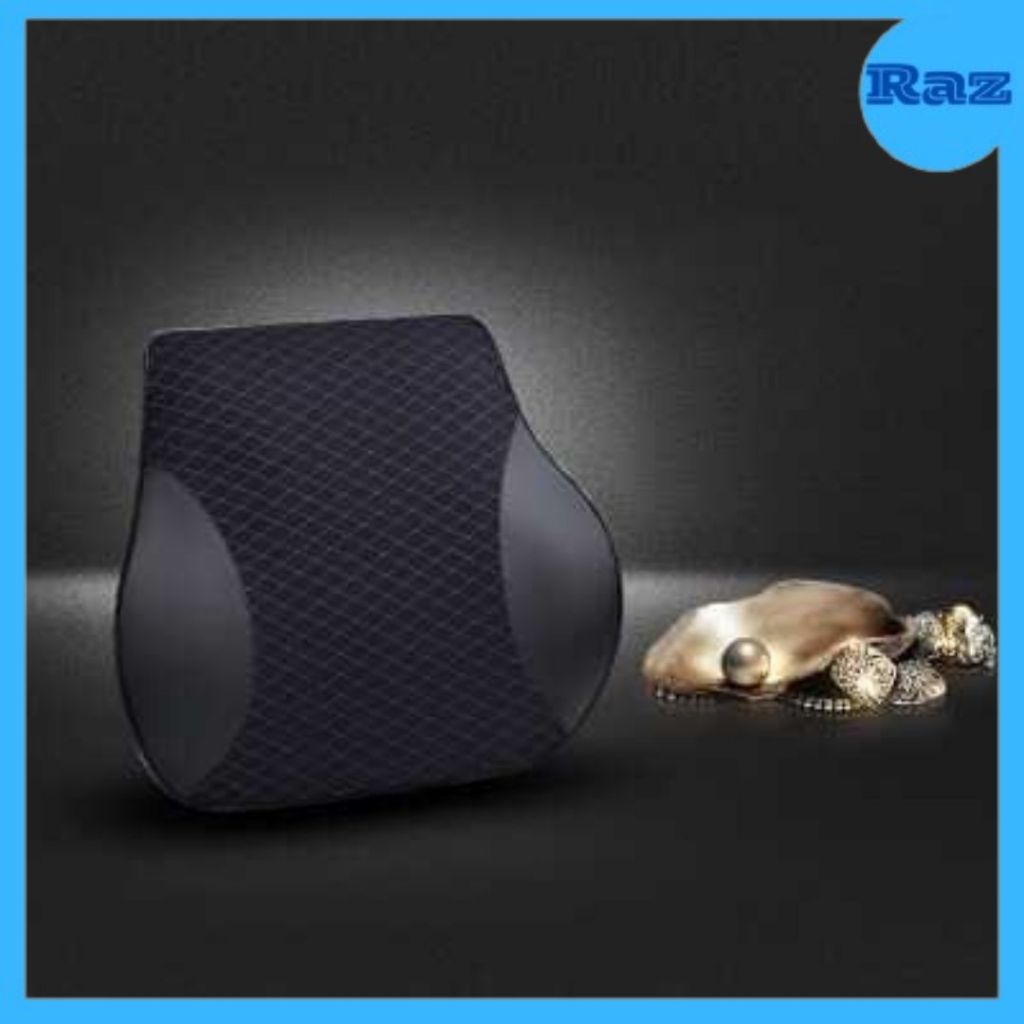 Bantal Punggung Mobil Memory Foam Lumbar Support
