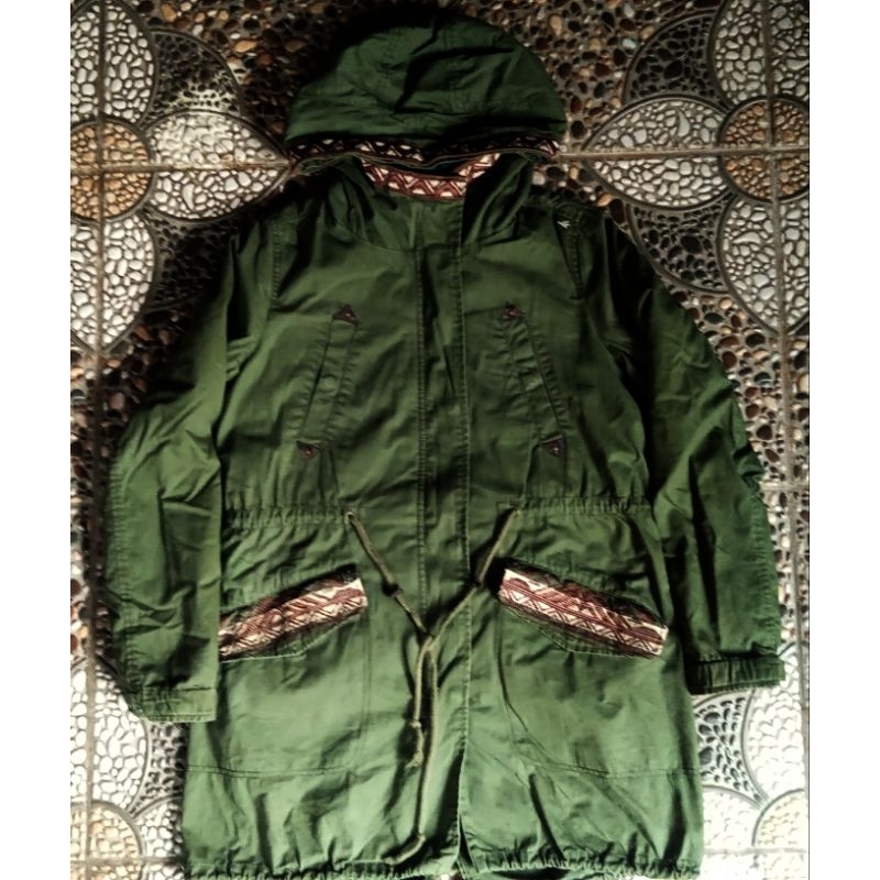 Jaket Parka vintage Army