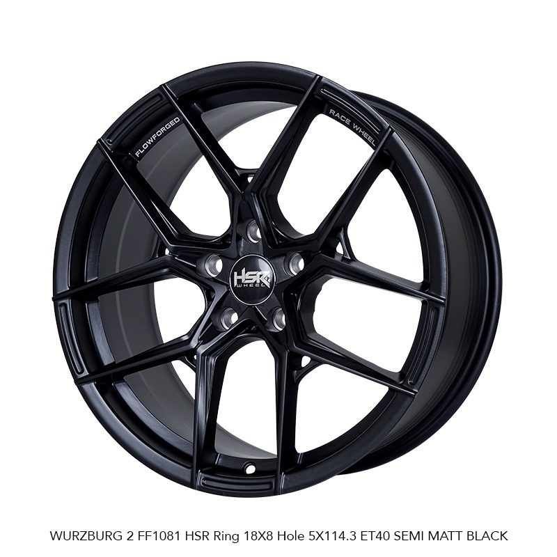 VELG MOBIL HONDA CIVIC,INNOVA .ERTIGA,ACCORD RING 18 EBAR 8 INCH ET 40 BLACK