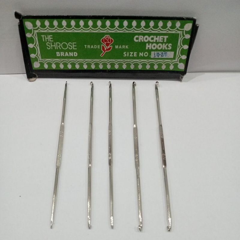 Hak Pen uk 1/0-2/0 / Hak pen untuk merajut/ Jarum Rajut