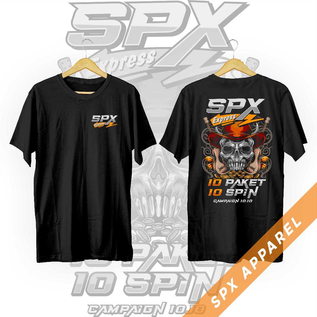 Kaos Kurir SPX Express 10.10 | 10 Paket 10 Spin Wild Bandito
