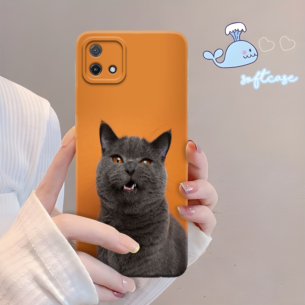 Softcase OPPO A16E - OPPO A16K Case Motif Kartun Silikon Softcase Pro Kamera