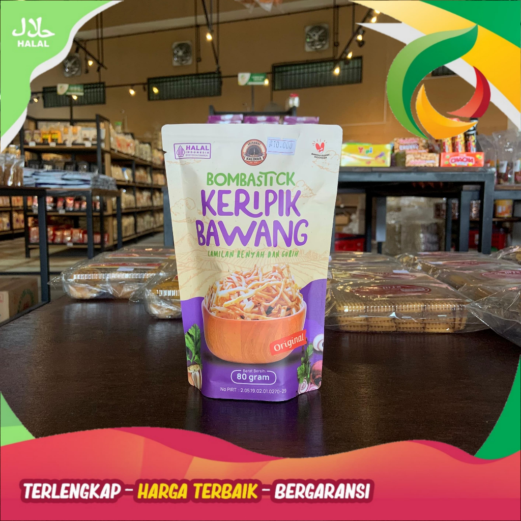 

BOMBASTICK KERIPIK BAWANG 80GR KHAS BANGKA