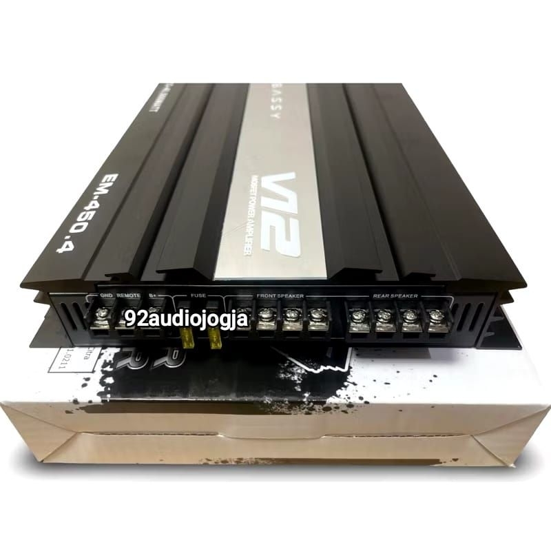 Power Amplifier Embassy EM-450 V12 Mosfet 4 Channel
