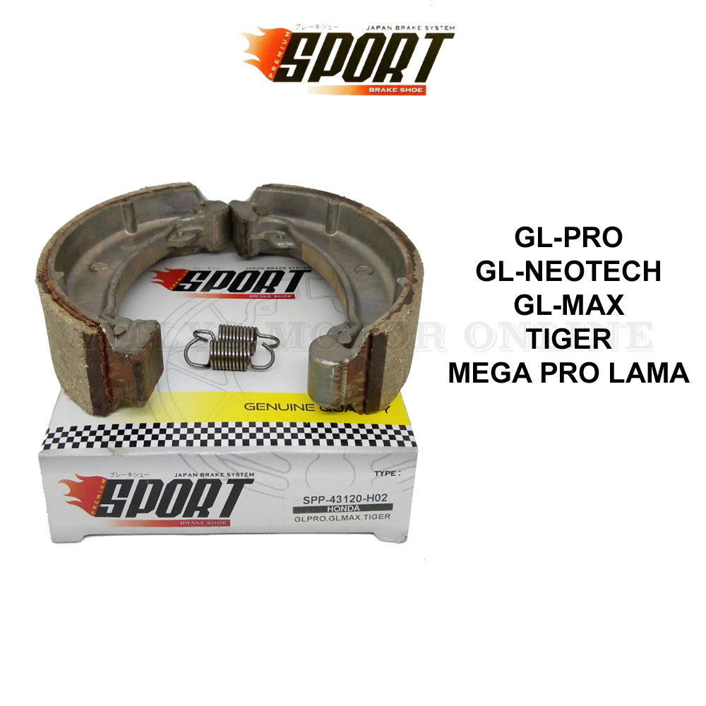 Kampas Rem Belakang GL Pro Neotech PREMIUM SPORT Kampas rem tromol GL Neotech Firodo Gl Pro