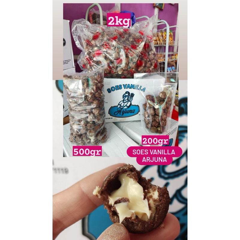 

Soes Vanilla 500gr