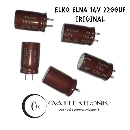 Elko Elna 16v 2200uf Original