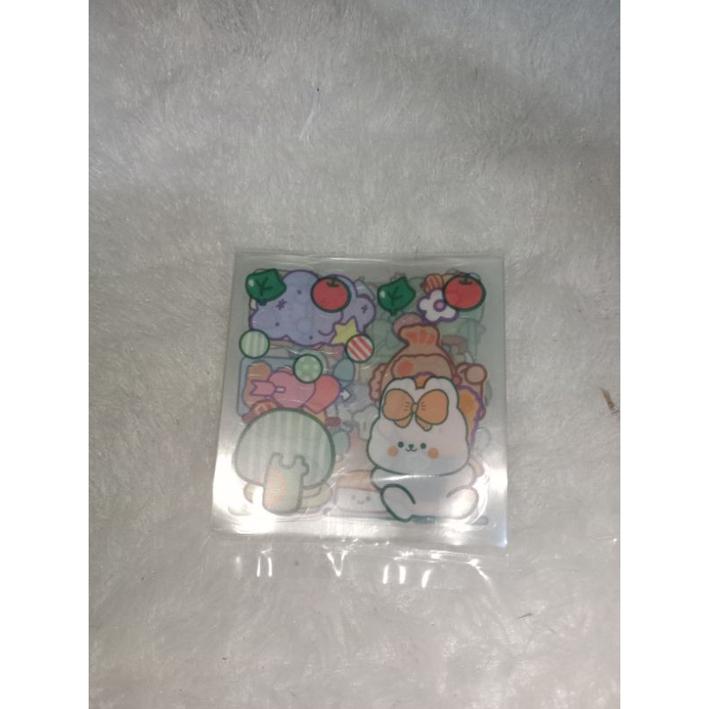 

( WAJIB BACA DESKRIPSI) stiker tea time rainbow 10 pcs random