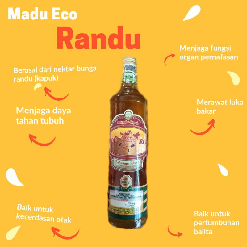 

Madu Eco Randu 660 ml | Madu Asli | Madu Murni