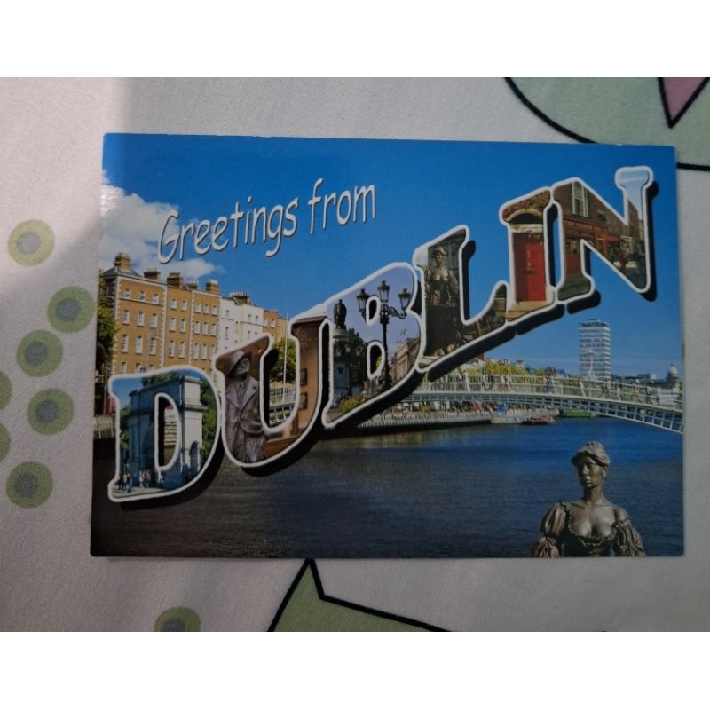 

kartu pos dublin/dublin postcard