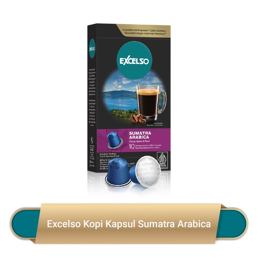 

Excelso Sumatra Arabica Box 10x5.5gr