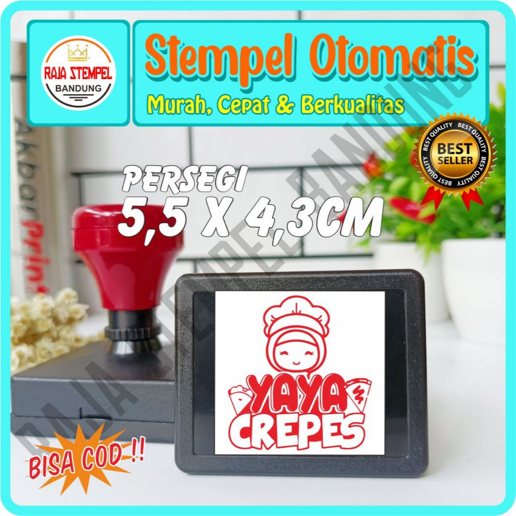 

STEMPEL FLASH PERSEGI UK 5,5X4,3CM, STAMPEL LOGO USAHA, STEMPLE ONLINE SHOP, STAMPLE PERUSAHAAN