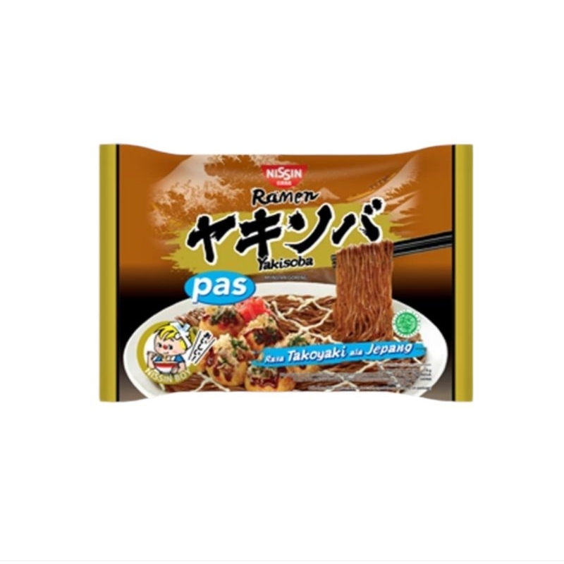 

Nissin Ramen Pas Yakisoba Takoyaki Goreng 78g