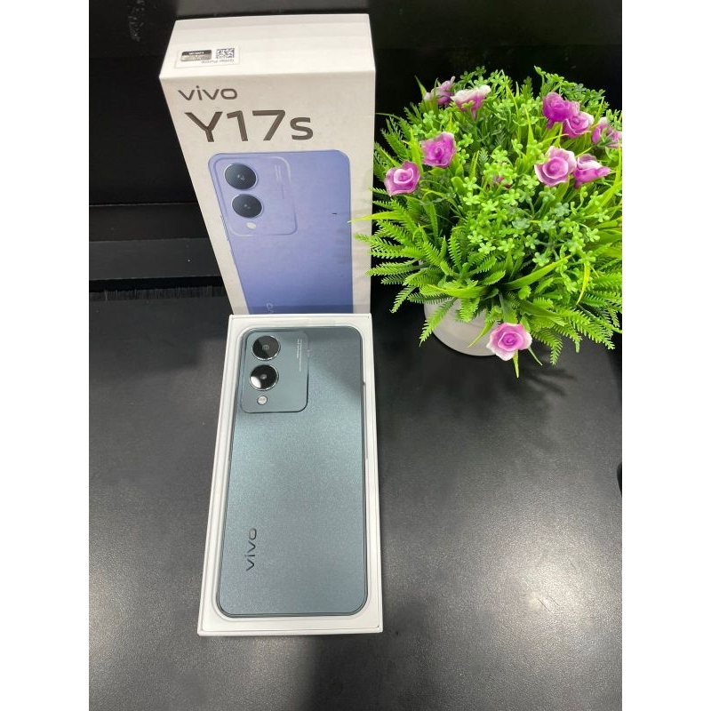 EXDEMO VIVO Y17S Ram 4/128, 50MP Main Camera, 5000mAh + 15W FlashCharge, IP54 Tahan Air