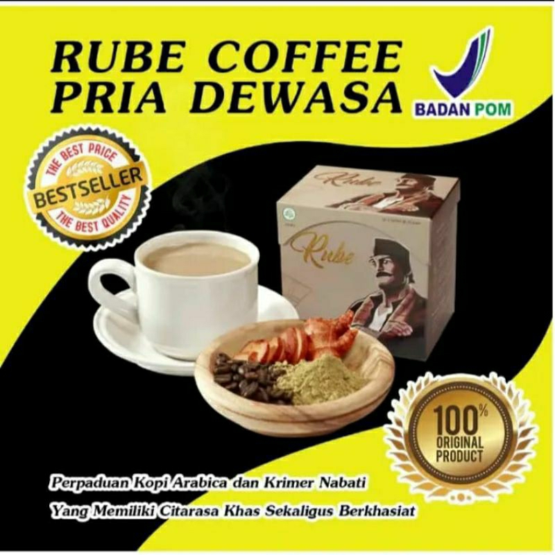 

Kopi Rube 1 Box isi 5 sachet ~ Monceer Coffee Original