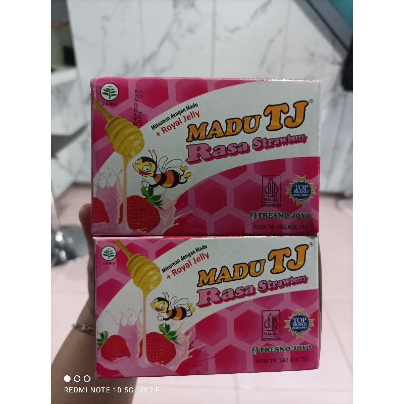 

Madu TJ 1box isi 12