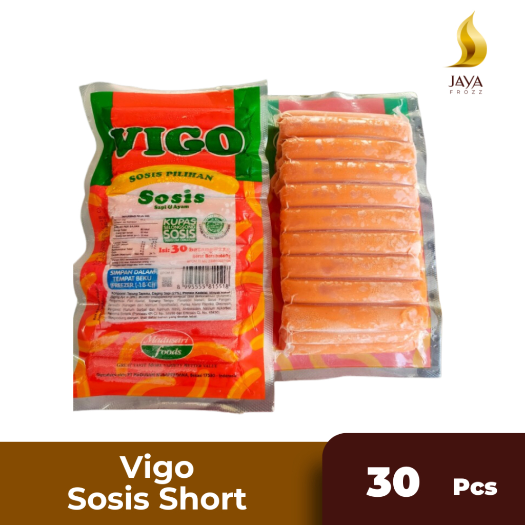 

VIGO SOSIS SHORT ISI 15 PCS & 30 PCS
