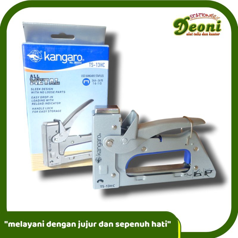

Kangaro Stapler Besar / Gun Tacker TS-13HC