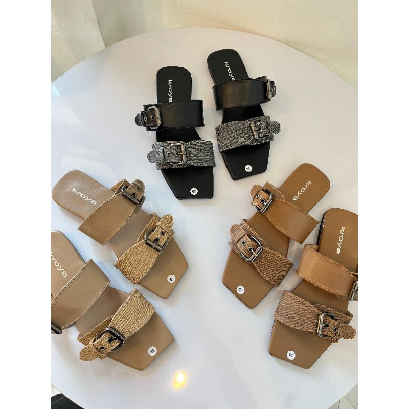 KROYA | JOLIE FLAT | SANDAL WANITA