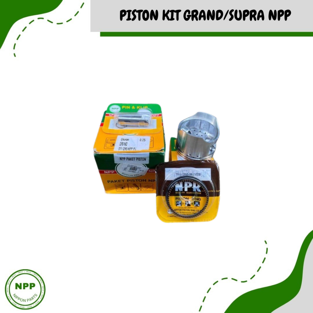 NPP Seker Kit Piston Kit Grand/Supra || Piston Kit Honda Grand Supra